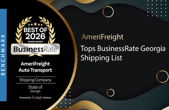 AmeriFreight Achieves Top Ranking in Georgia Shipping Market Benchmark